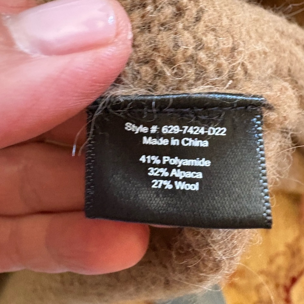 Jenni Kayne Tan Women's Cardigan - Picture 8 of 8